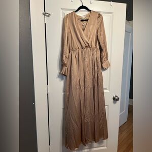 Baltic Born Gold Bridesmaid Dress